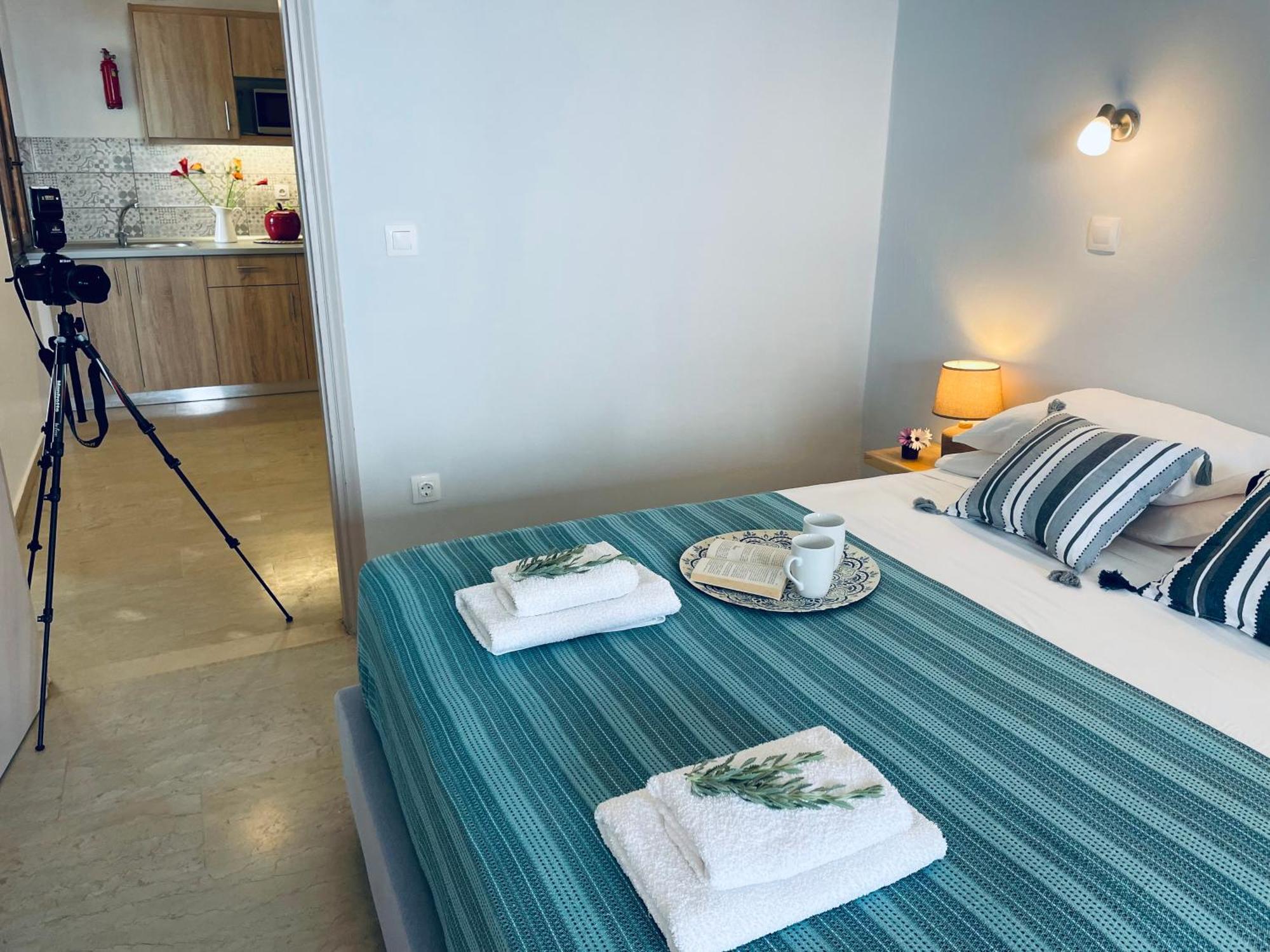 Hotel Odeon B&B Barbati Bagian luar foto